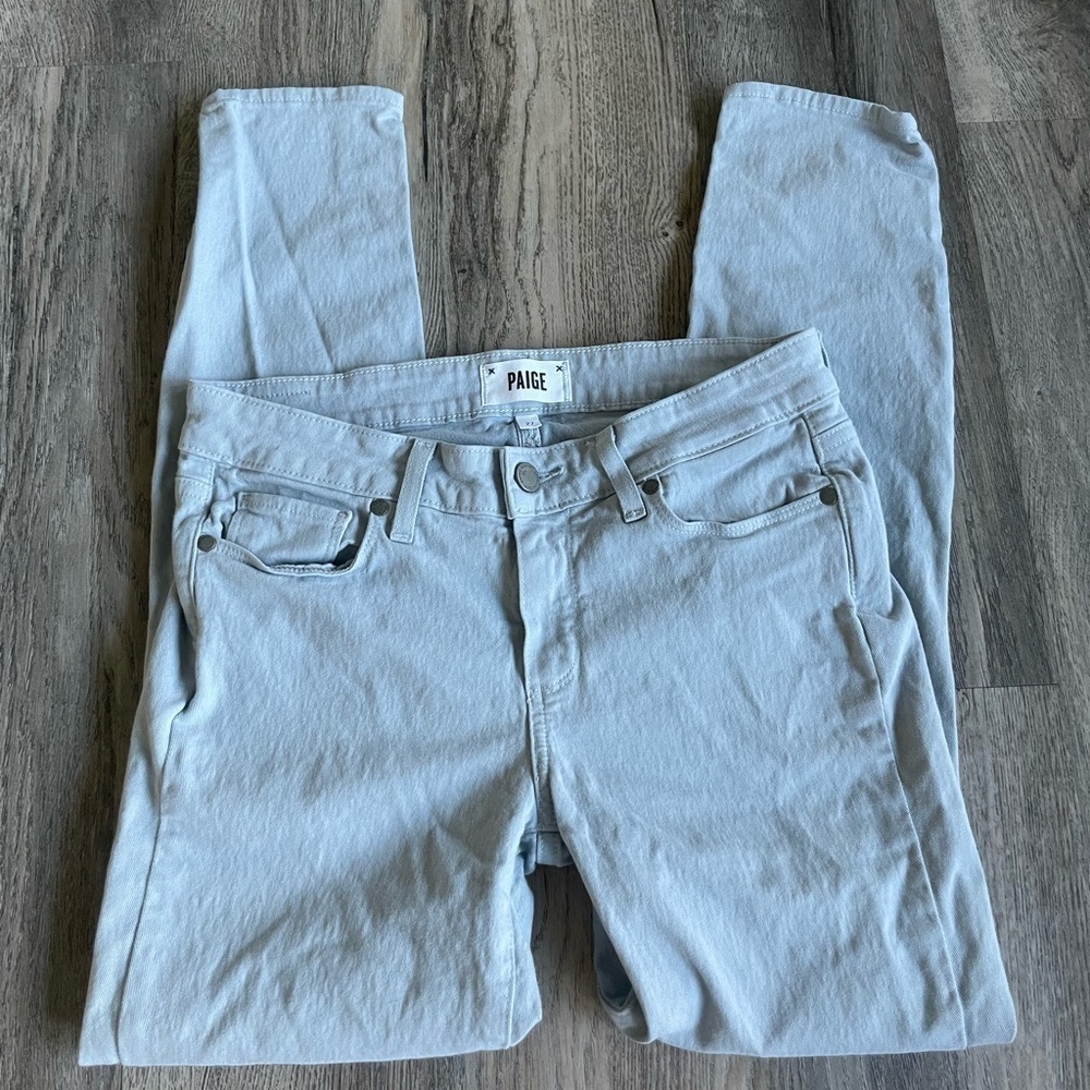 Paige Grey Verdugo Ankle Jeans, size 27